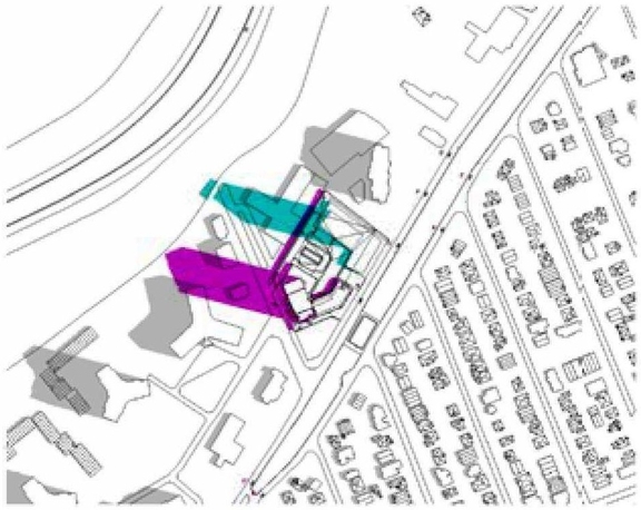 Construction site plan for project from page 49 of the file '2024-09-27 - UDRP Report - D07-12-24-0104'