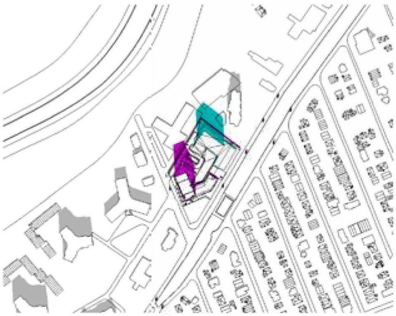 Construction site plan for project from page 49 of the file '2024-09-27 - UDRP Report - D07-12-24-0104'