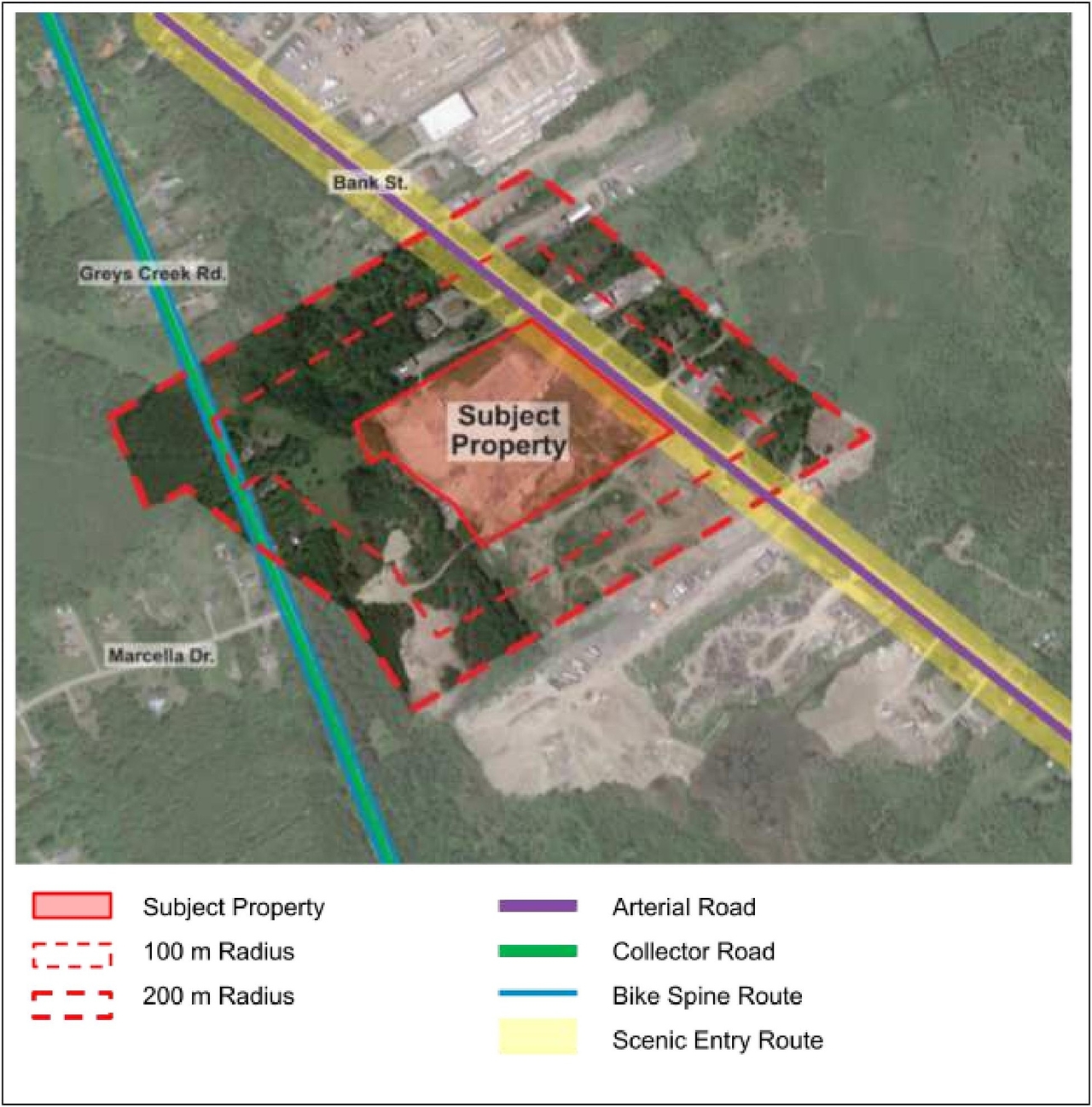 Construction site plan for project from page 6 of the file '2024-09-17 - Design Brief - D07-12-24-0106'