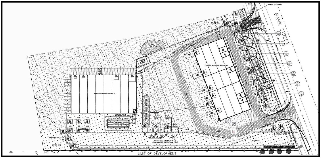 Construction site plan for project from page 17 of the file '2024-09-17 - Design Brief - D07-12-24-0106'
