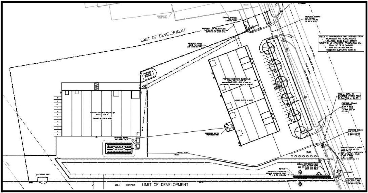 Construction site plan for project from page 18 of the file '2024-09-17 - Design Brief - D07-12-24-0106'
