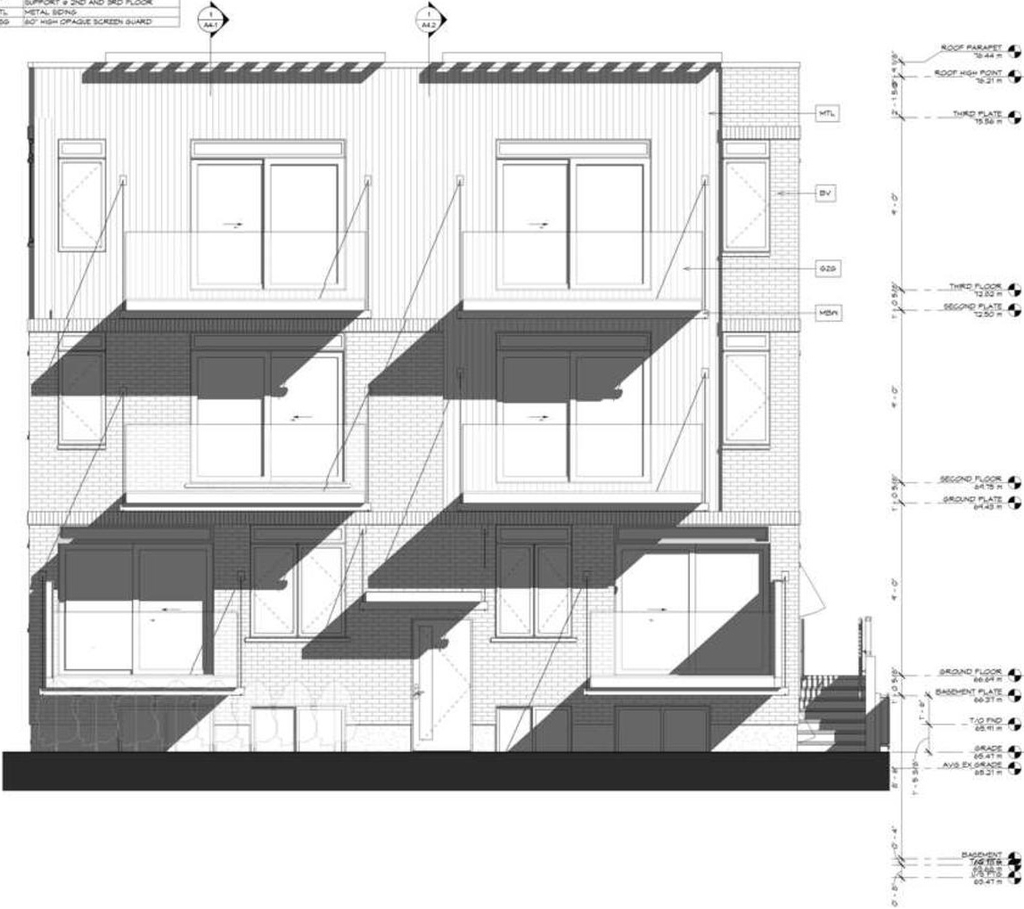 Rendering of building from page 10 of the file '2024-10-01 - Urban Design Brief - D07-12-24-0114'