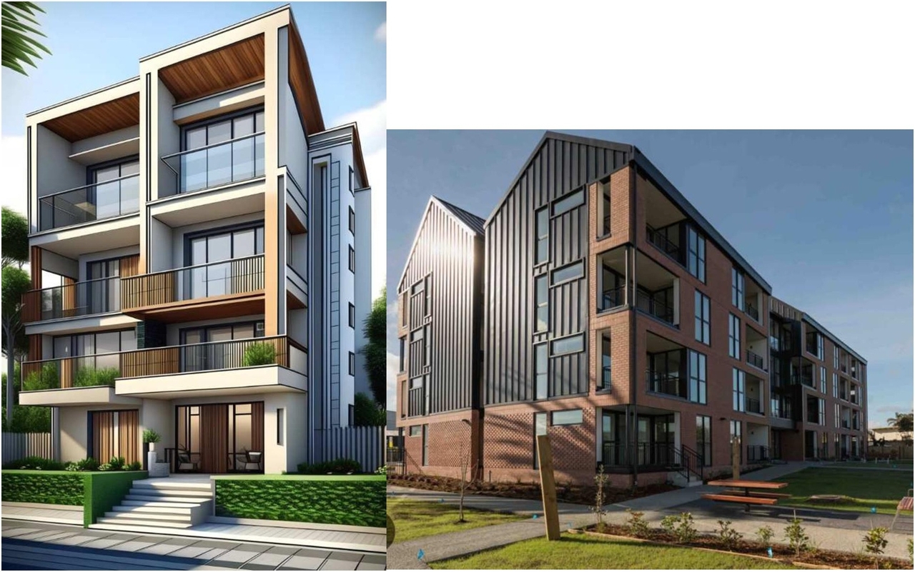 Rendering of building from page 37 of the file '2024-10-01 - Urban Design Brief - D07-12-24-0114'