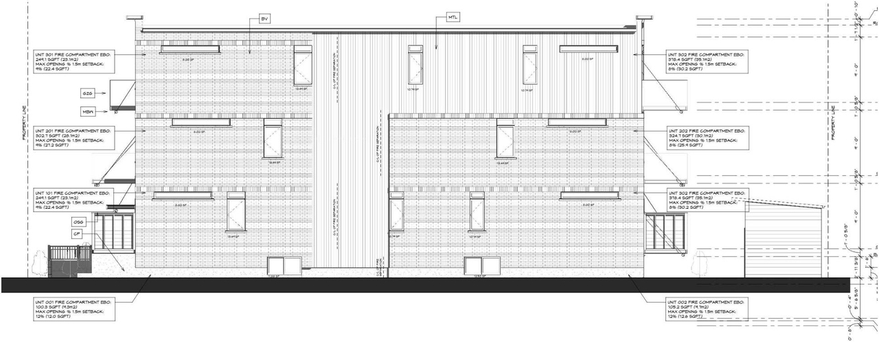 Floor plan for project from page 50 of the file '2024-10-01 - Urban Design Brief - D07-12-24-0114'