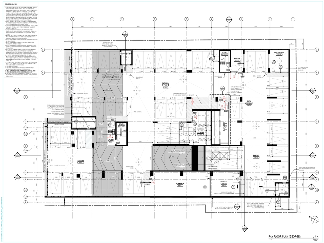 Floor plan for project from page 3 of the file '2025-01-27 - Site and Floor Plans - D07-12-24-0116'