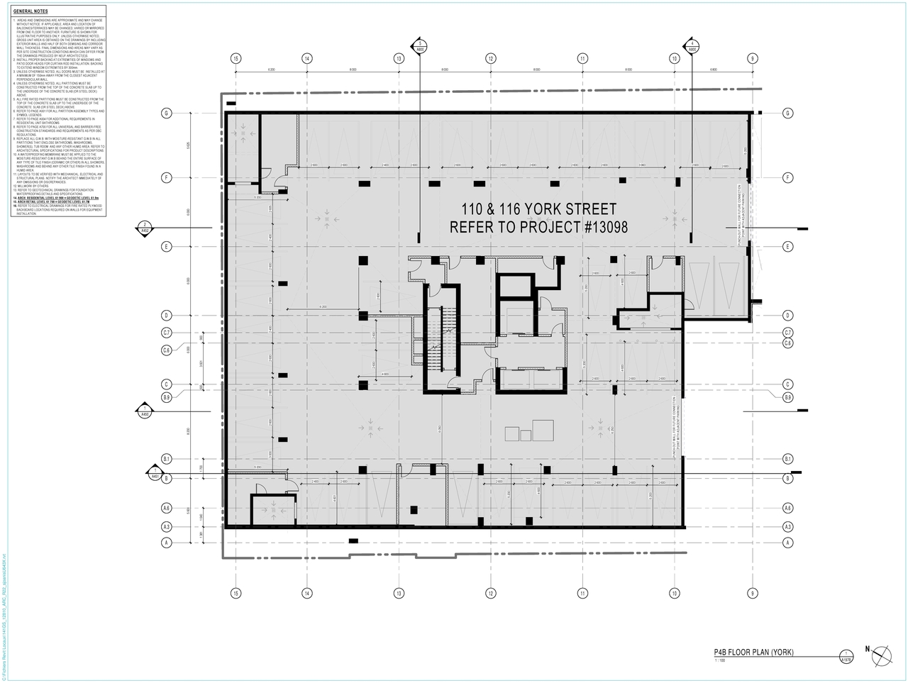 Floor plan for project from page 4 of the file '2025-01-27 - Site and Floor Plans - D07-12-24-0116'