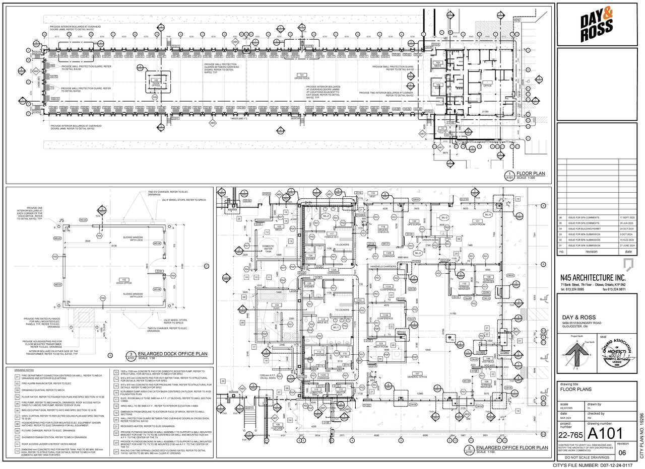 Floor plan for project from page 1 of the file '2025-12-02 - Floor Plan - D07-12-24-0117'
