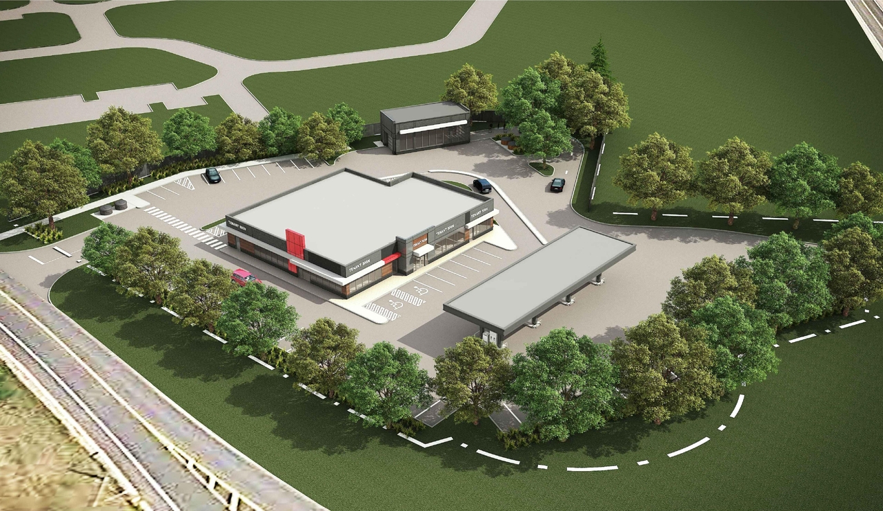Construction site plan for project from page 1 of the file '2024-10-07 - Building Elevations & Renderings - D07-12-24-0119'