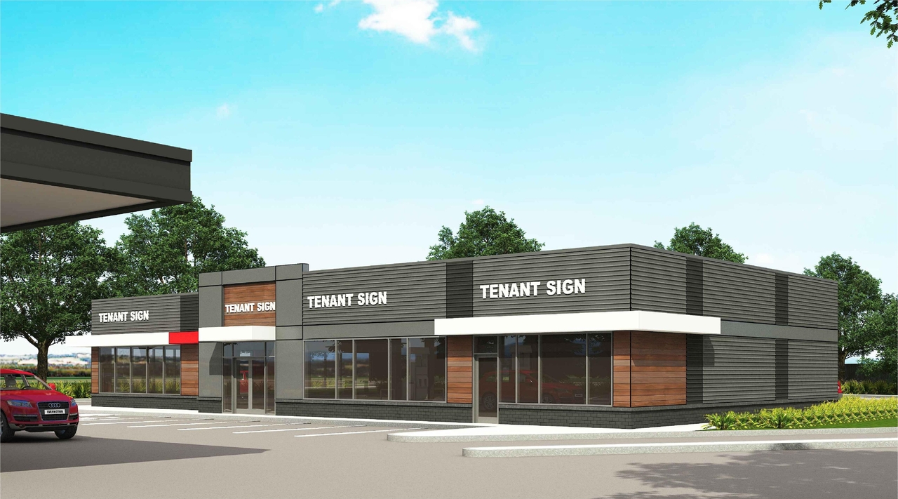 Rendering of building from page 4 of the file '2024-10-07 - Building Elevations & Renderings - D07-12-24-0119'