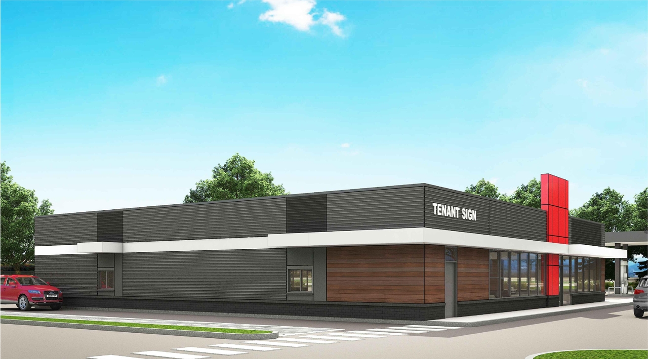 Rendering of building from page 6 of the file '2024-10-07 - Building Elevations & Renderings - D07-12-24-0119'