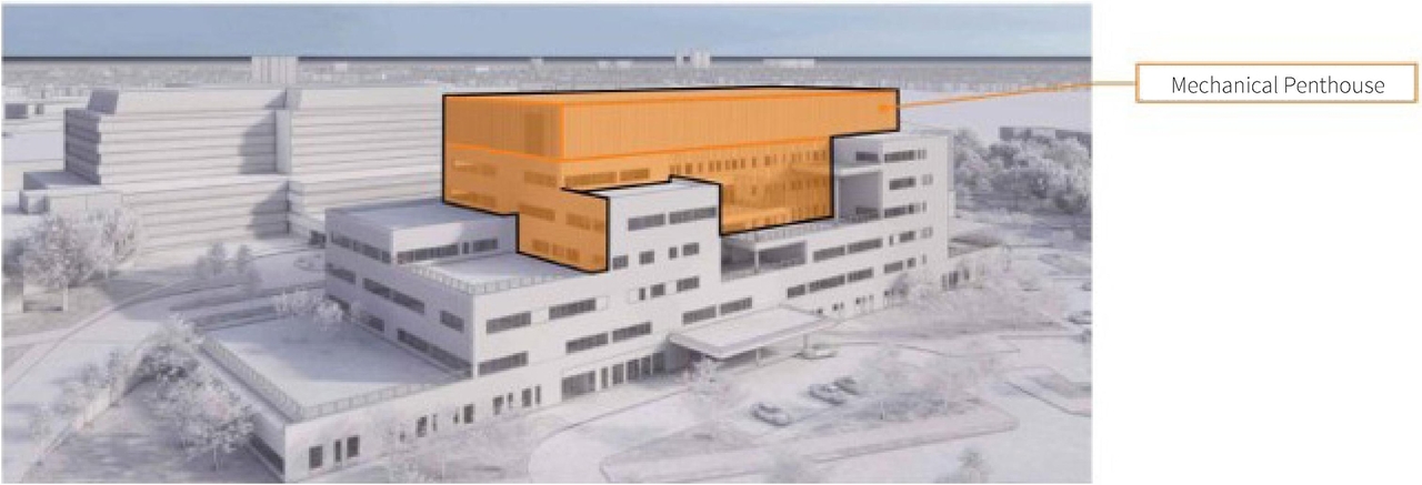 Rendering of building from page 11 of the file '2024-10-09 - Urban Design Brief - D07-12-24-0121'