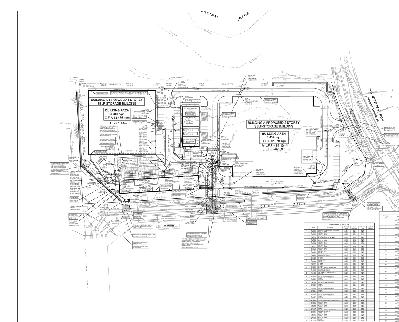 Construction site plan for project from page 29 of the file '2024-10-09 - Design Brief - D07-12-24-0122'
