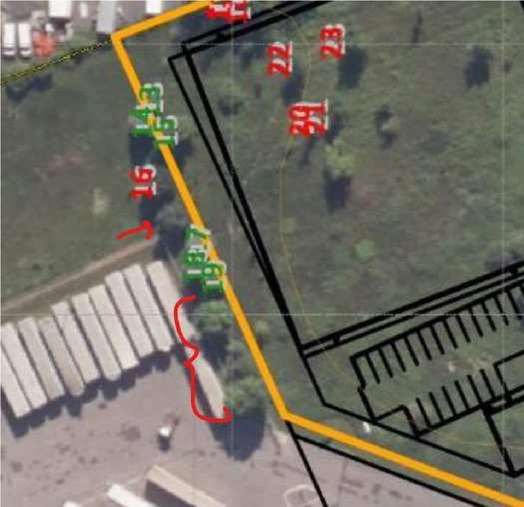 Construction site plan for project from page 57 of the file '2024-10-09 - Design Brief - D07-12-24-0122'