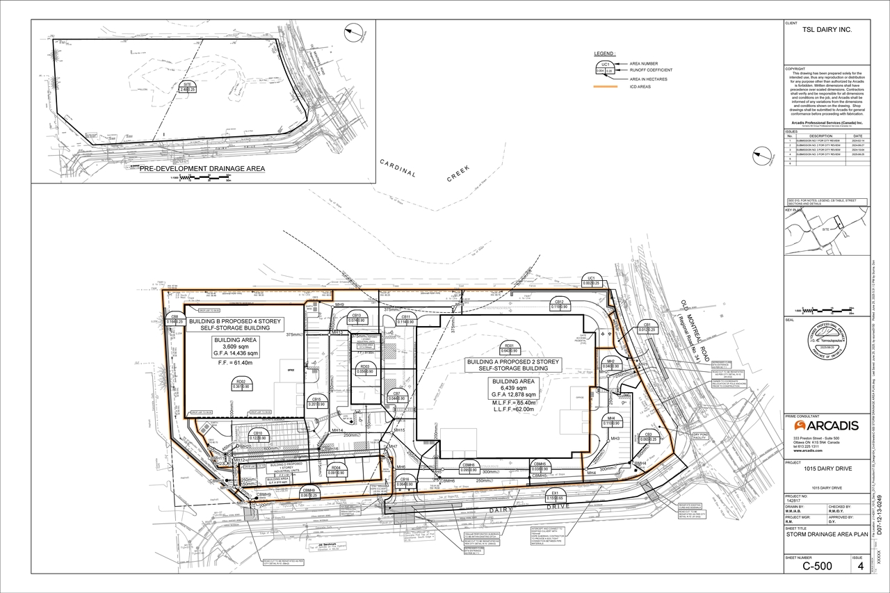 Construction site plan for project from page 120 of the file '2025-07-02 - Design Brief - D07-12-24-0122'
