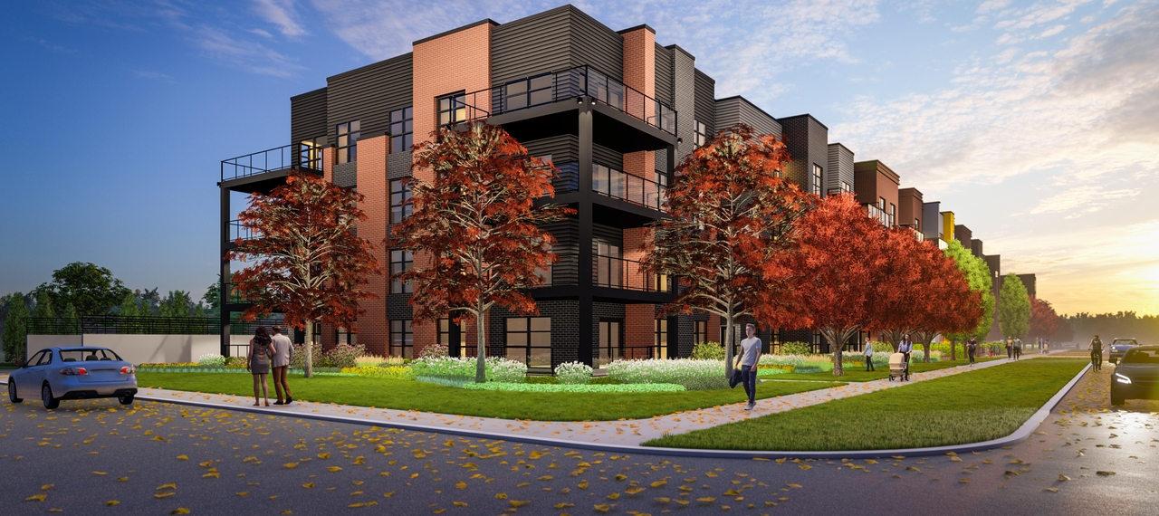 Rendering of building from page 1 of the file '2025-04-01 - Rendering - D07-12-24-0126'