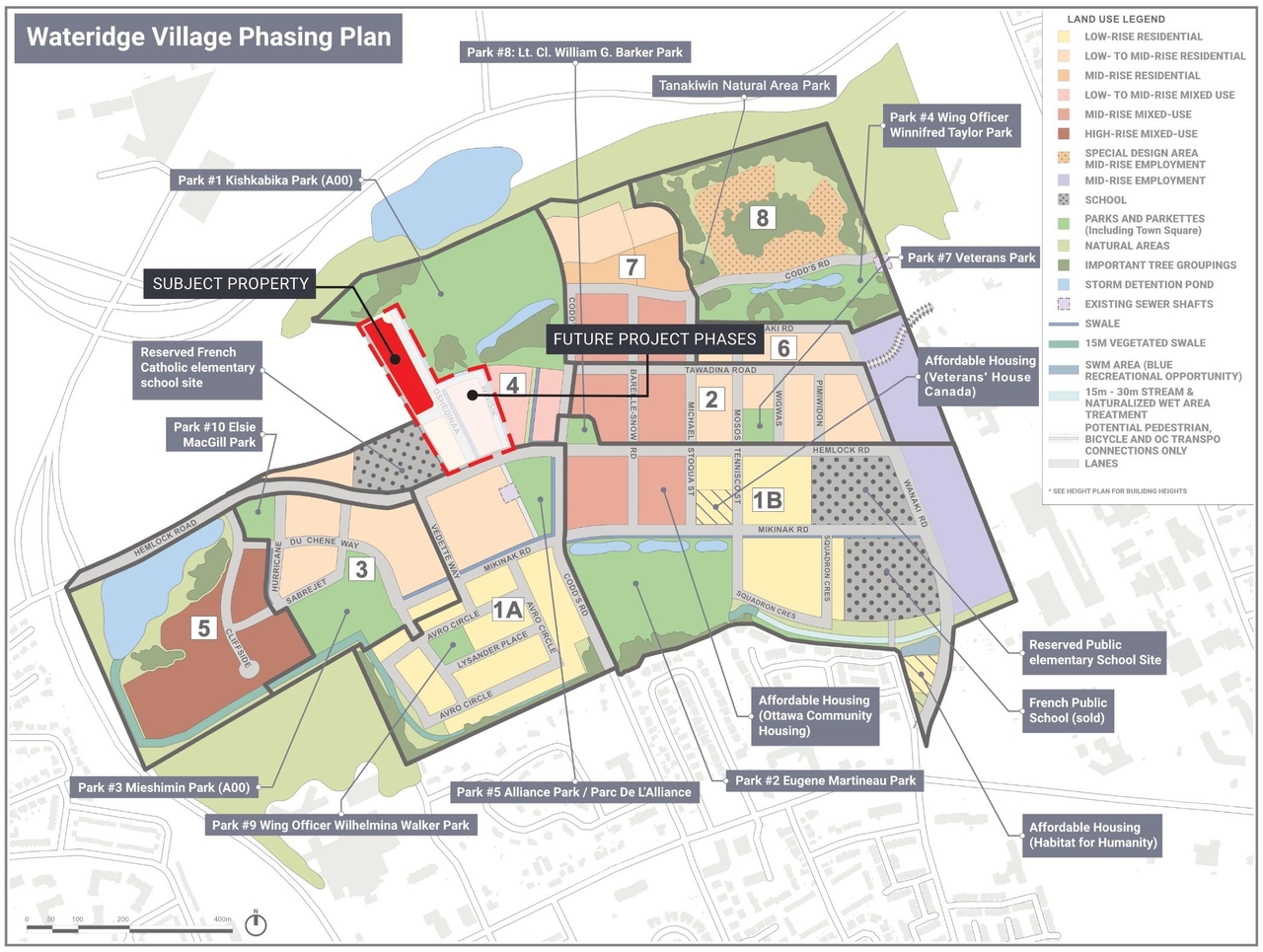 Construction site plan for project from page 3 of the file '2024-10-11 - Design Brief - D07-12-24-0126'