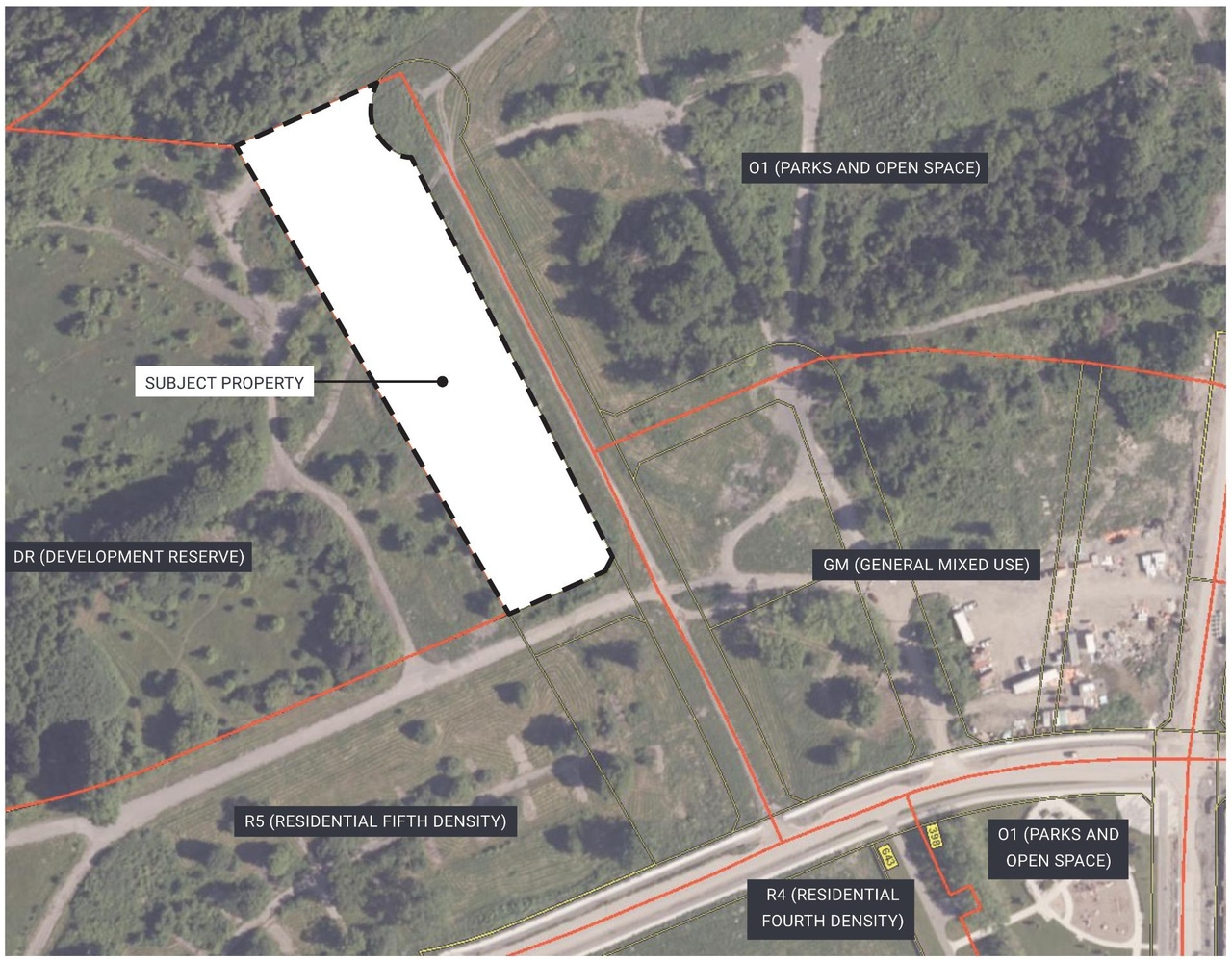 Construction site plan for project from page 4 of the file '2024-10-11 - Design Brief - D07-12-24-0126'