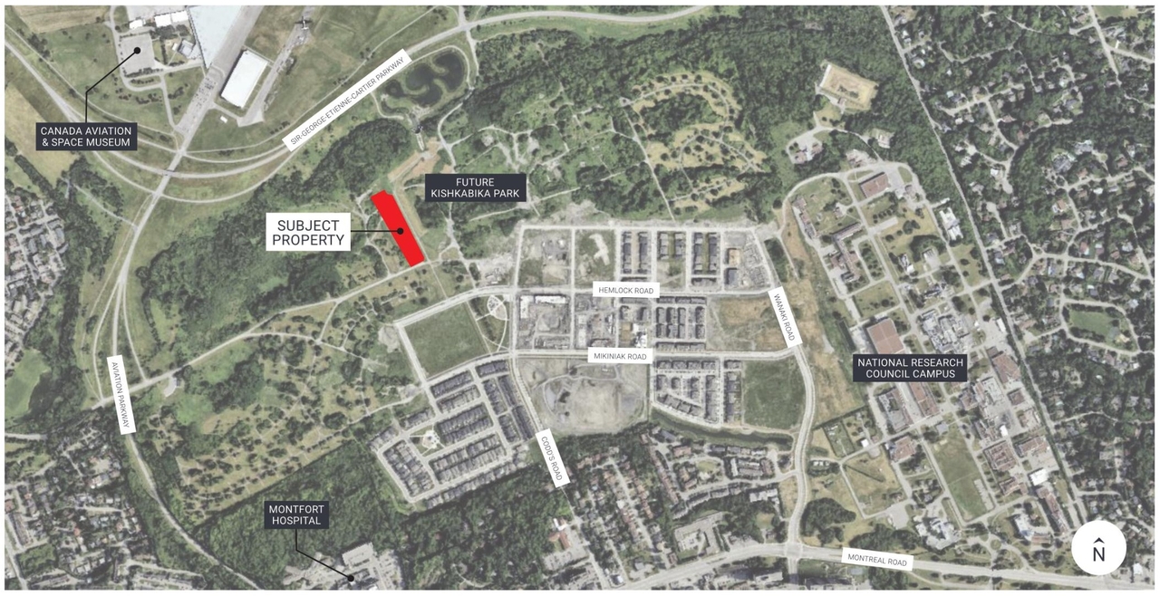 Construction site plan for project from page 6 of the file '2024-10-11 - Design Brief - D07-12-24-0126'