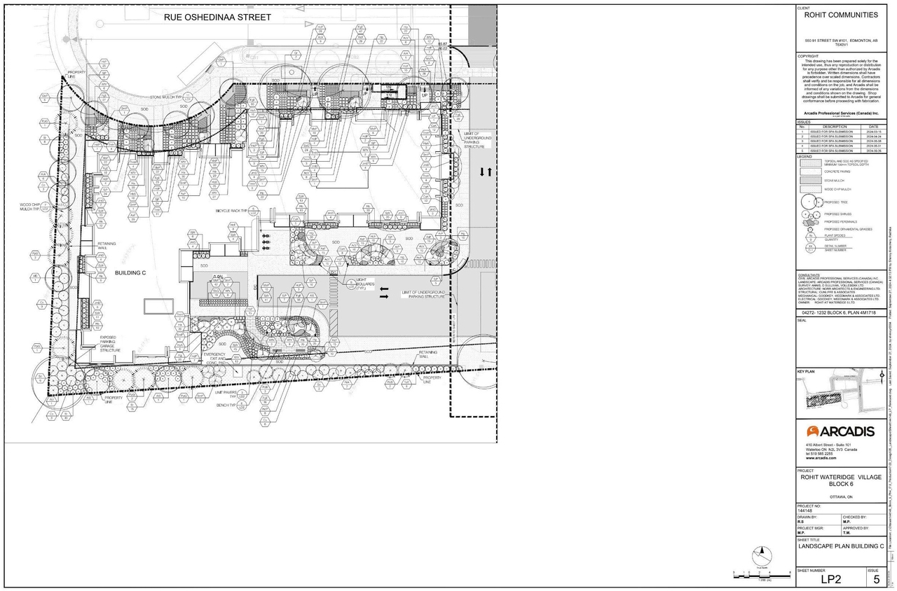 Construction site plan for project from page 11 of the file '2024-10-11 - Design Brief - D07-12-24-0126'