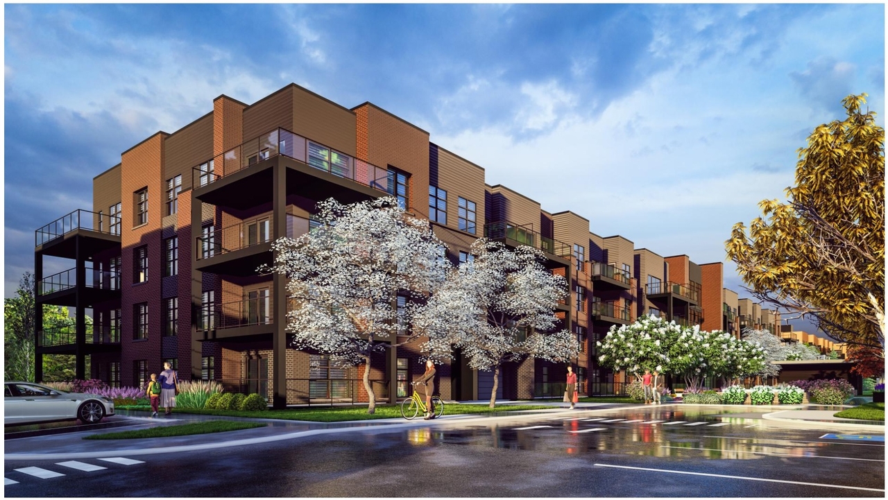 Rendering of building from page 16 of the file '2024-10-11 - Design Brief - D07-12-24-0126'