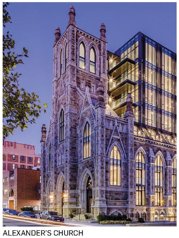 Rendering of building from page 22 of the file '2024-10-11 - Urban Design Brief - D07-12-24-0127'