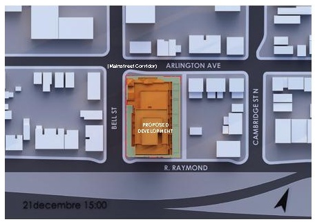 Construction site plan for project from page 29 of the file '2024-10-11 - Urban Design Brief - D07-12-24-0127'
