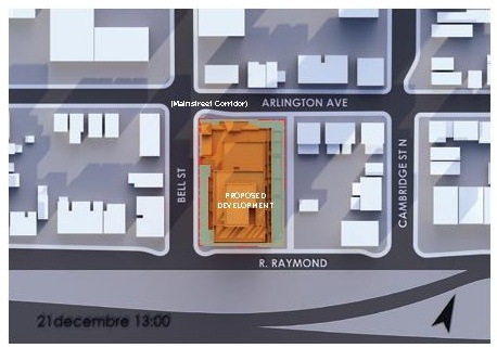 Construction site plan for project from page 29 of the file '2024-10-11 - Urban Design Brief - D07-12-24-0127'