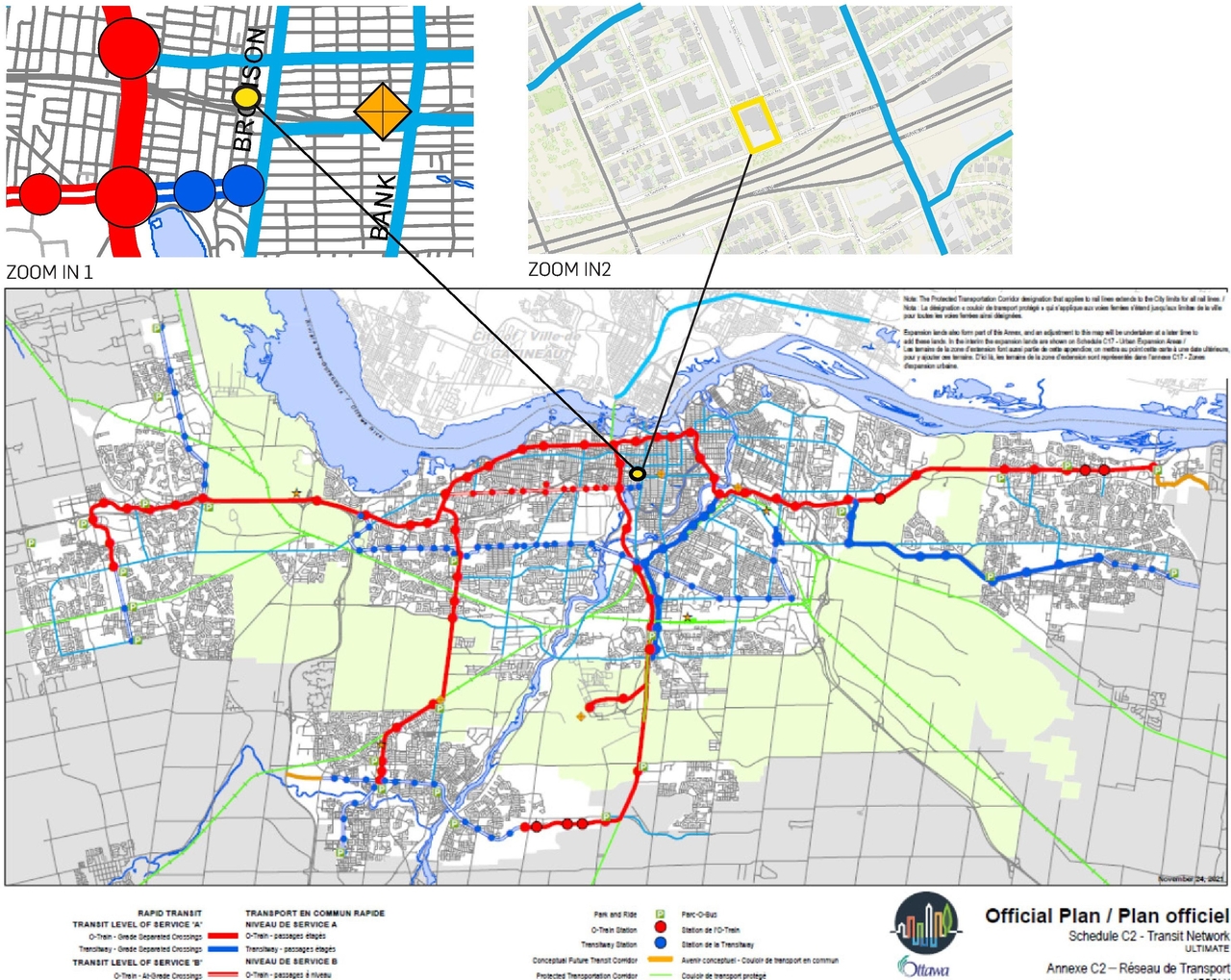 Construction site plan for project from page 34 of the file '2024-10-11 - Urban Design Brief - D07-12-24-0127'