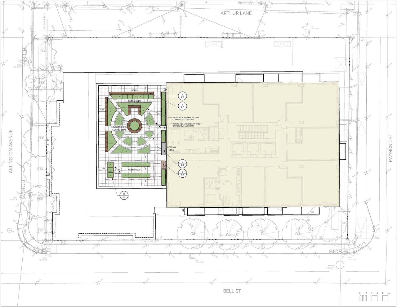 Floor plan for project from page 51 of the file '2024-10-11 - Urban Design Brief - D07-12-24-0127'