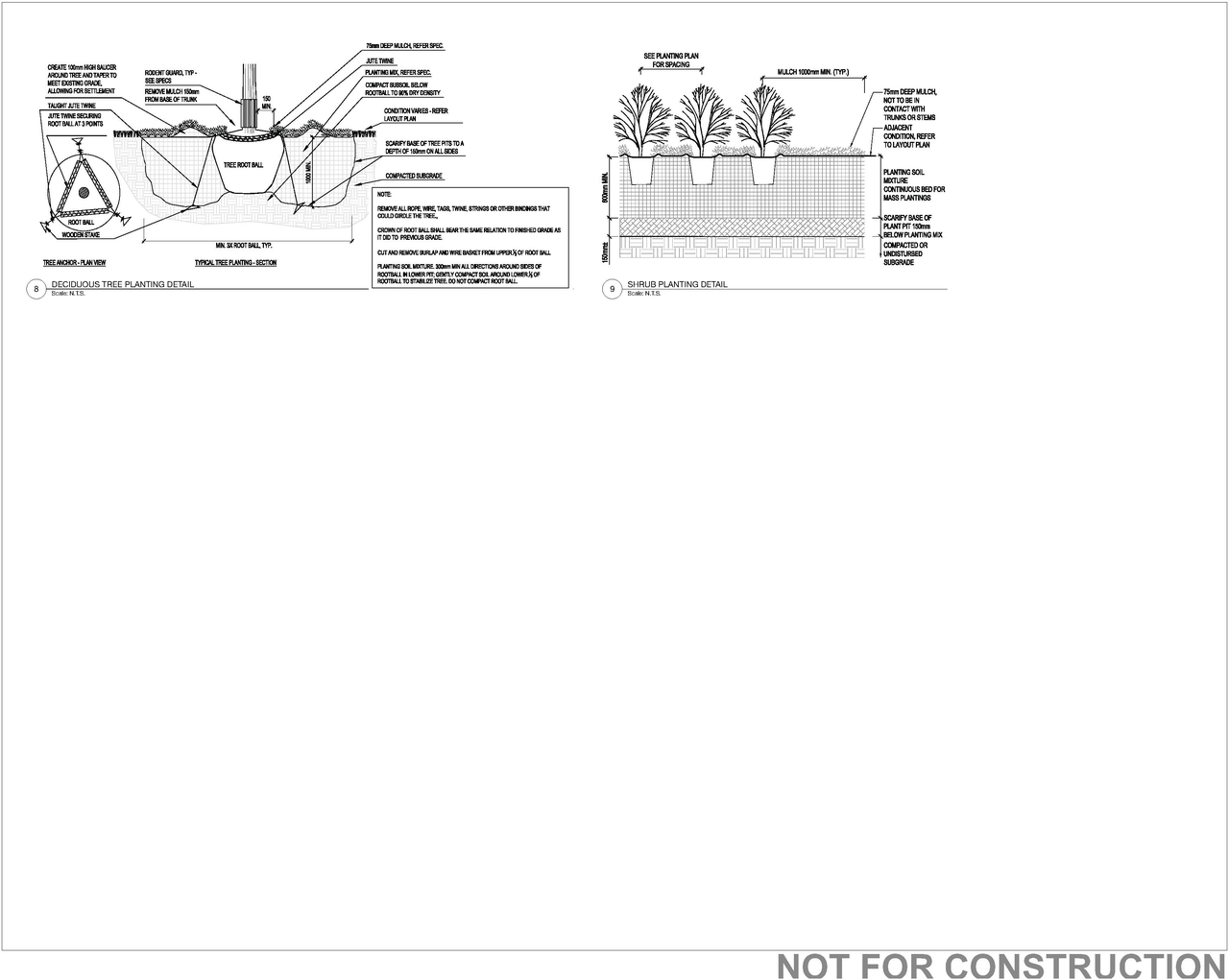 Construction site plan for project from page 54 of the file '2024-10-11 - Urban Design Brief - D07-12-24-0127'