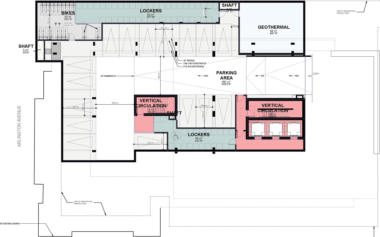Floor plan for project from page 55 of the file '2024-10-11 - Urban Design Brief - D07-12-24-0127'