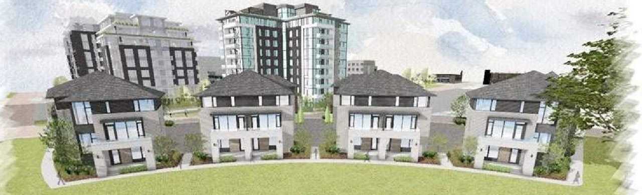 Rendering of building from page 14 of the file '2024-12-23 - Urban Design Brief - D07-12-24-0130'