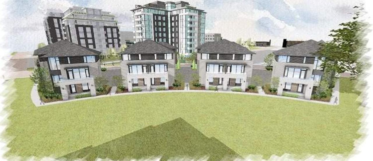 Rendering of building from page 19 of the file '2024-12-23 - Urban Design Brief - D07-12-24-0130'