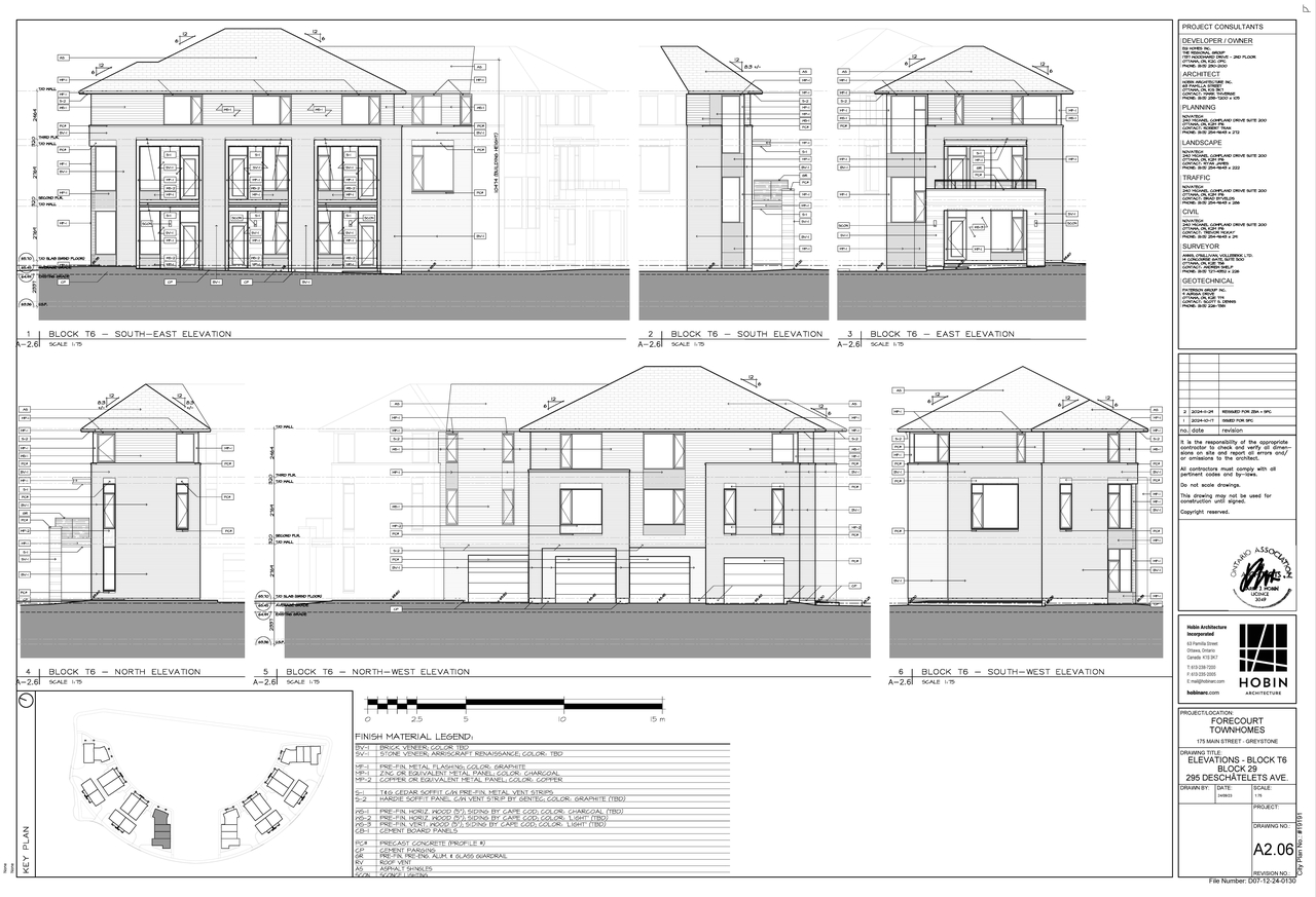 Rendering of building from page 32 of the file '2024-12-23 - Urban Design Brief - D07-12-24-0130'