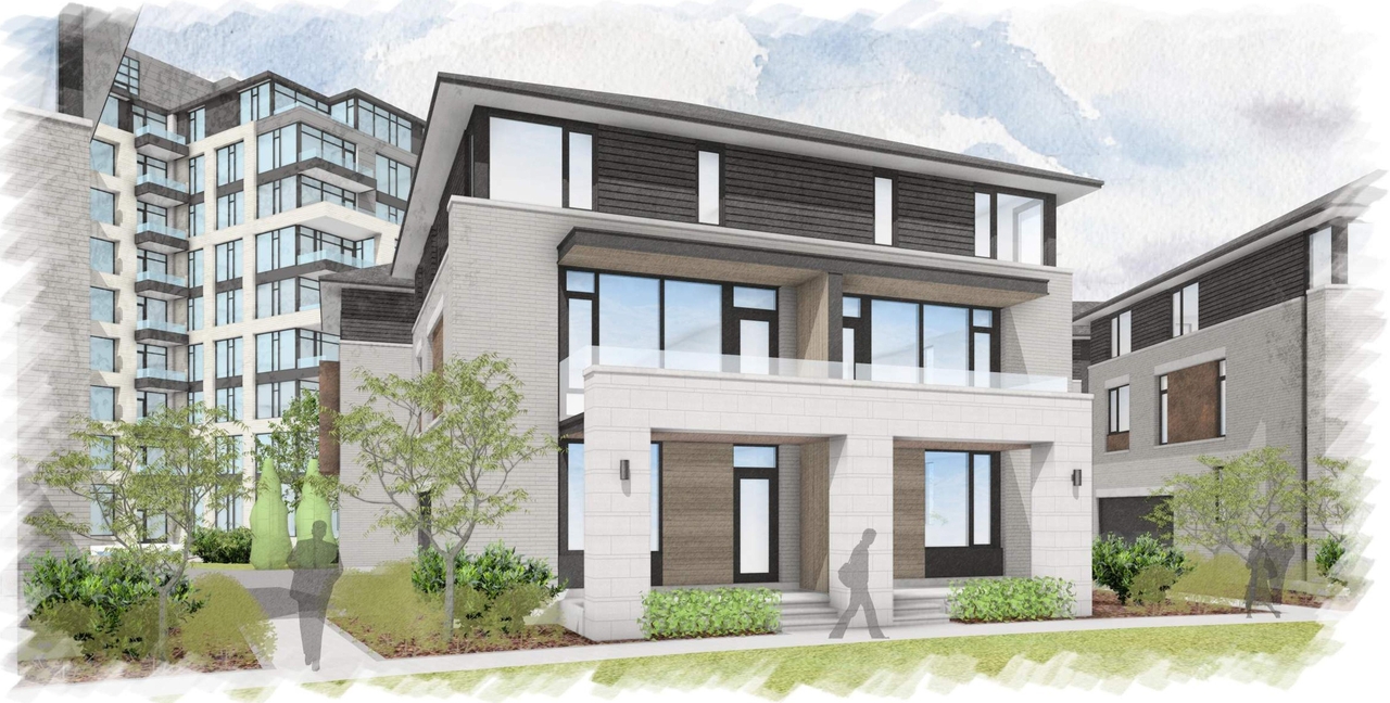 Rendering of building from page 42 of the file '2024-12-23 - Urban Design Brief - D07-12-24-0130'