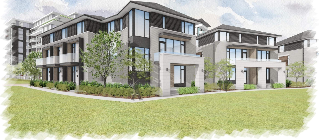 Rendering of building from page 45 of the file '2024-12-23 - Urban Design Brief - D07-12-24-0130'