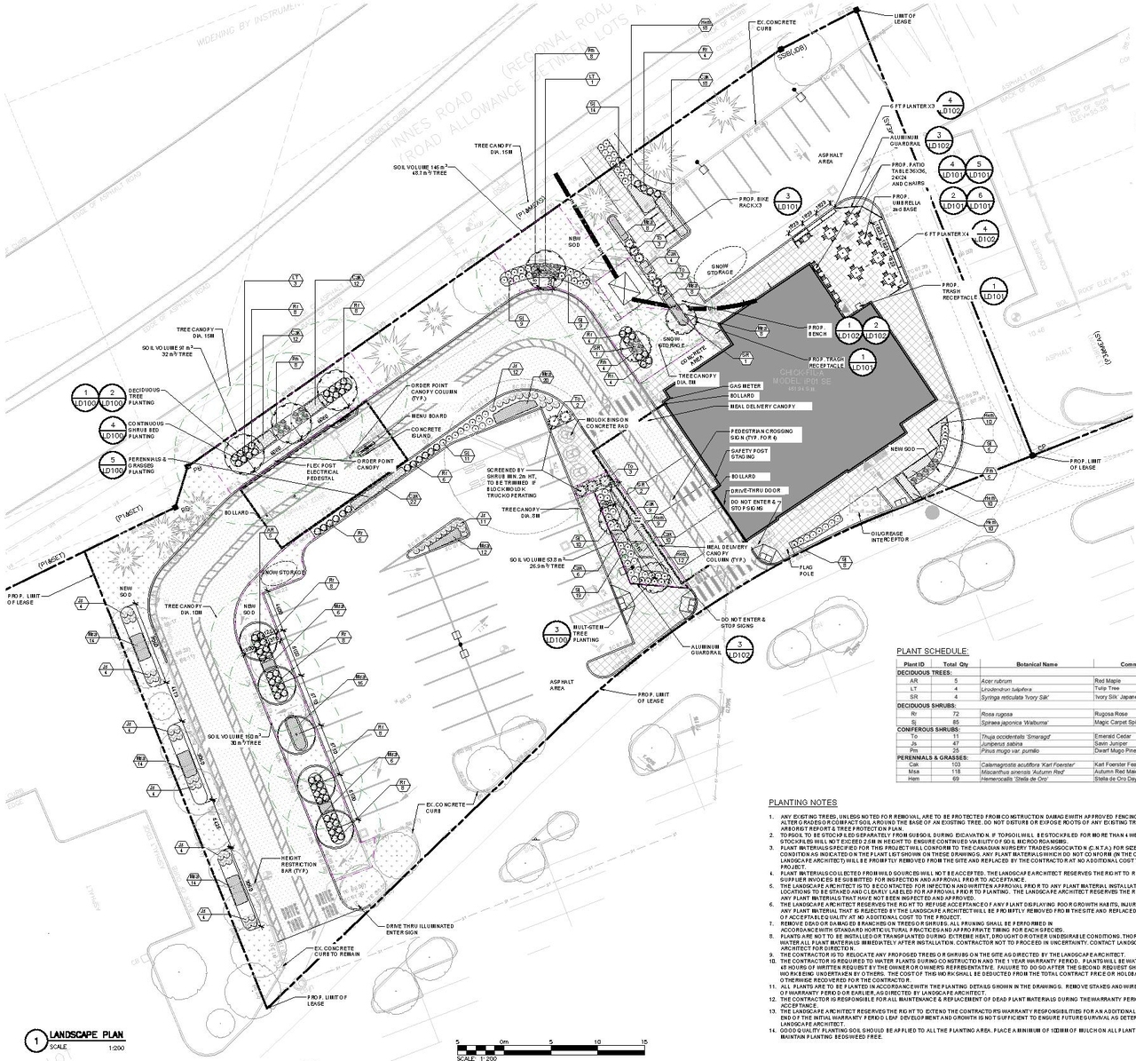 Construction site plan for project from page 20 of the file '2024-10-21 - Urban Design Brief - D07-12-24-0131'
