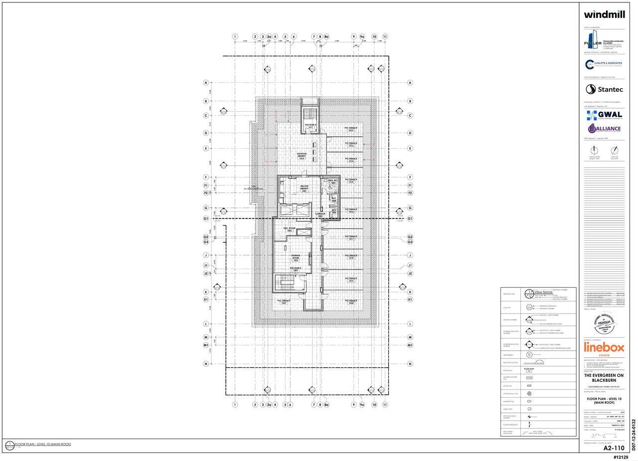 Floor plan for project from page 13 of the file '2025-04-16 - Floor Plans - D07-12-24-0132'
