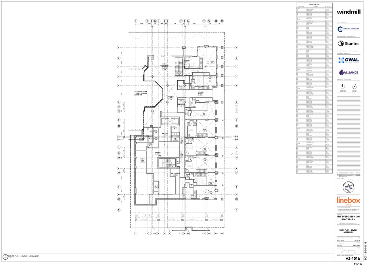 Floor plan for project from page 3 of the file '2024-12-18 - Floor Plans - D07-12-24-0132'