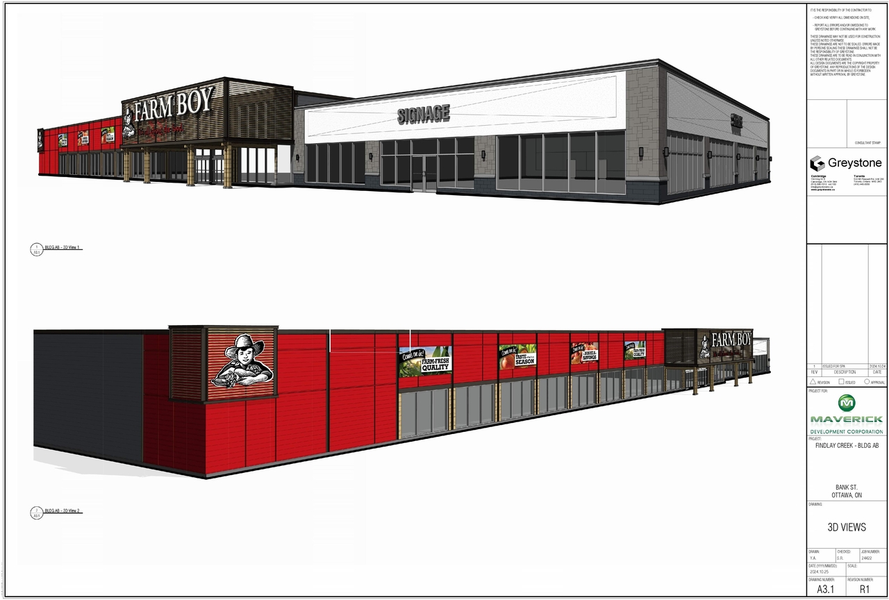Rendering of building from page 9 of the file '2024-11-01 - Urban Design Brief - D07-12-24-0134'