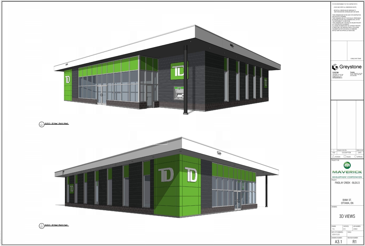 Rendering of building from page 11 of the file '2024-11-01 - Urban Design Brief - D07-12-24-0134'