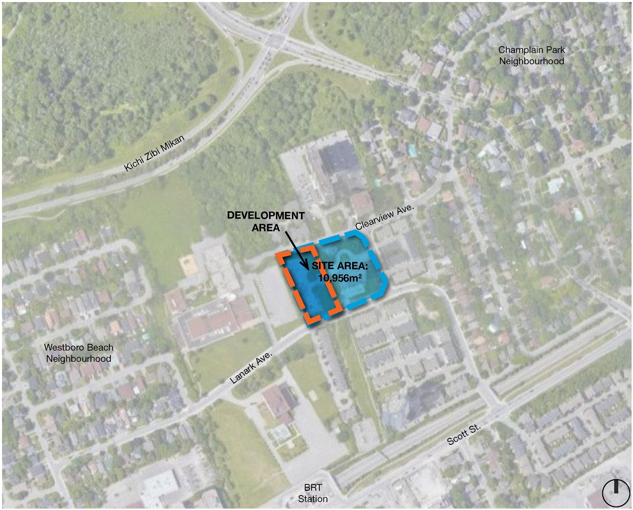 Construction site plan for project from page 6 of the file '2024-10-30 - Urban Design Brief - D07-12-24-0138'