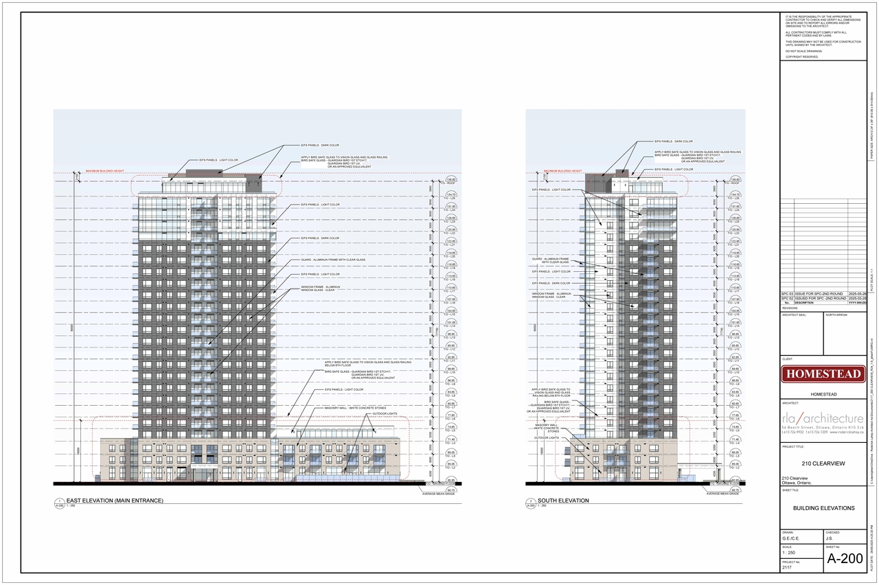 Rendering of building from page 5 of the file '2025-05-27 - Floor Plans, Elevations, 3D Perspectives - D07-12-24-0138'