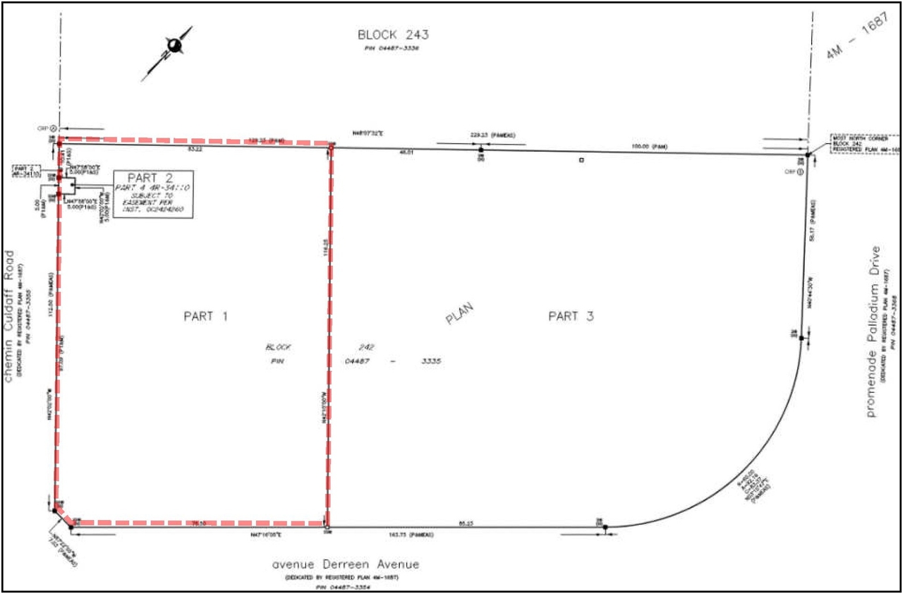 Construction site plan for project from page 9 of the file '2024-11-04 - Design Brief - D07-12-24-0140'