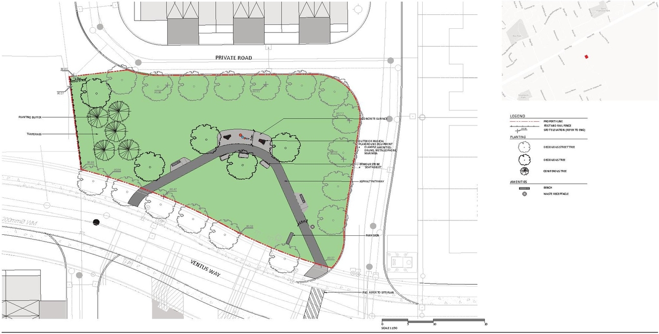 Construction site plan for project from page 20 of the file '2024-11-04 - Urban Design Brief - D07-12-24-0141'