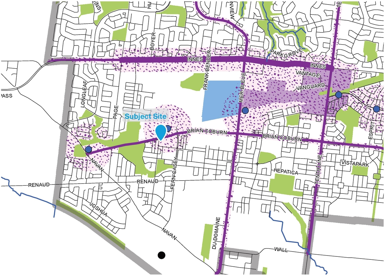Construction site plan for project from page 7 of the file '2024-11-12 - Urban Design Brief - D07-12-24-0146'