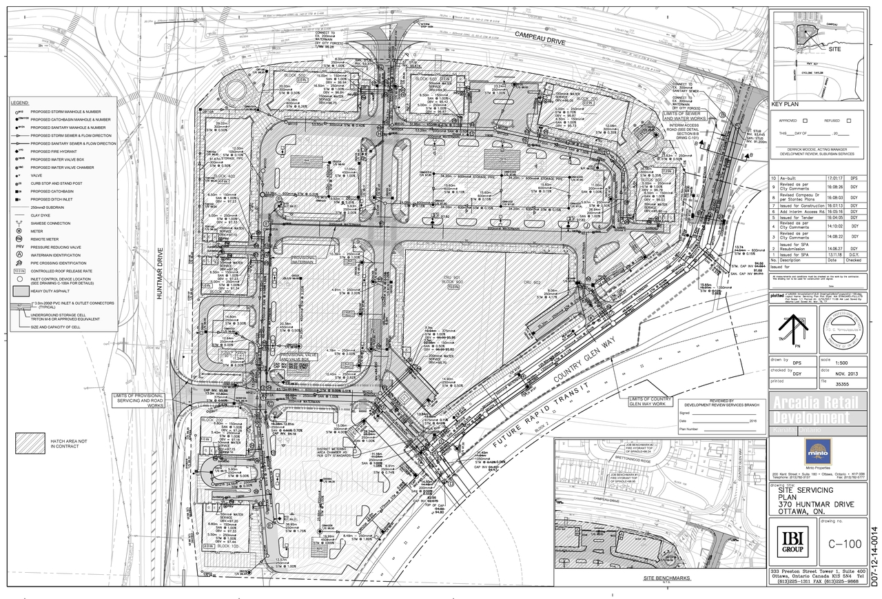 Construction site plan for project from page 32 of the file '2025-03-10 - Design Brief - D07-12-24-01481'
