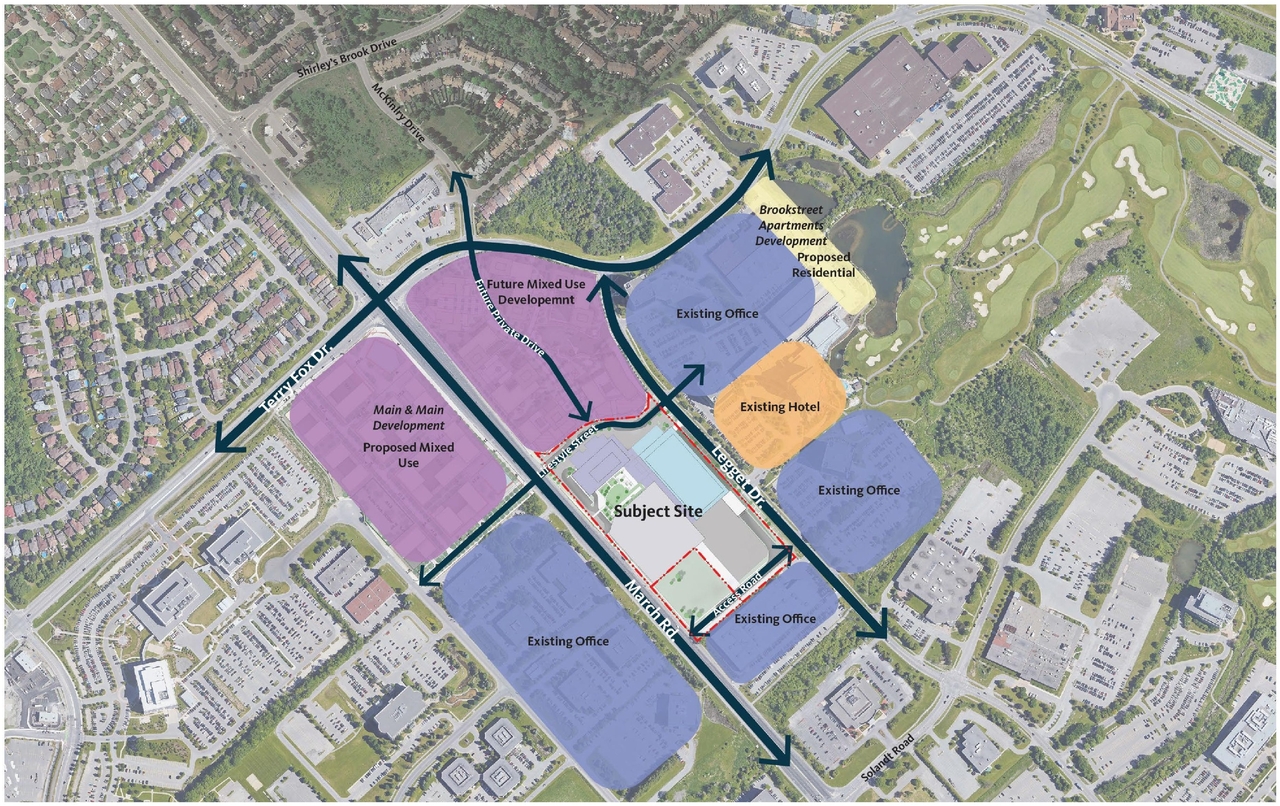 Construction site plan for project from page 27 of the file '2024-11-15 - Design Brief - D07-12-24-0149'