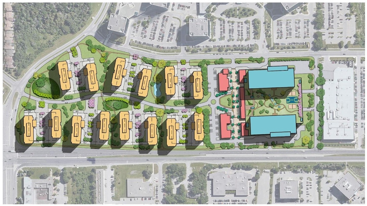 Construction site plan for project from page 32 of the file '2024-11-15 - Design Brief - D07-12-24-0149'