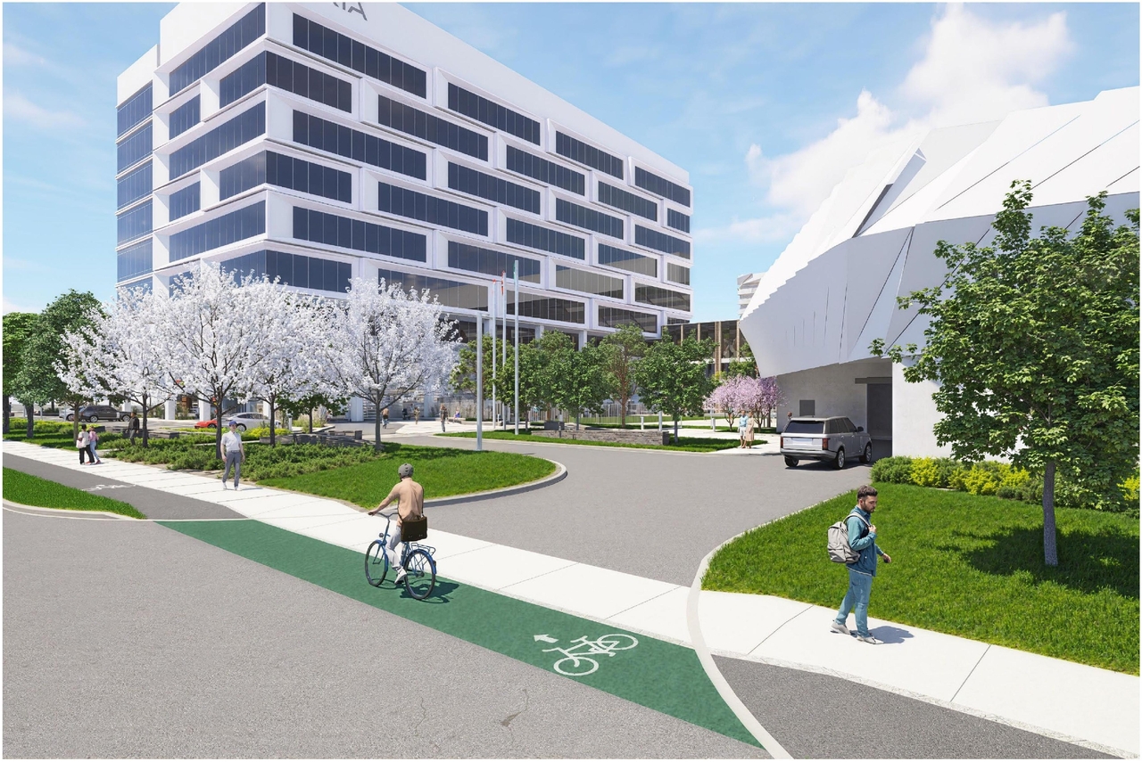 Rendering of building from page 58 of the file '2024-11-15 - Design Brief - D07-12-24-0149'